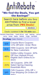 Mobile Screenshot of antirebate.com