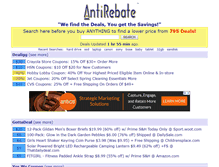 Tablet Screenshot of antirebate.com